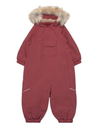 Snowsuit Nickie Tech Outerwear Coveralls Snow-ski Coveralls & Sets Red...
