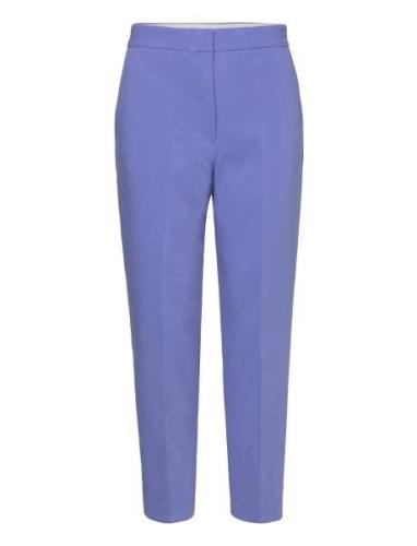 Whisper Tapered Trouser Bottoms Trousers Slim Fit Trousers Blue French...