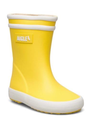 Ai Baby Flac 2 Jaune New Shoes Rubberboots High Rubberboots Yellow Aig...