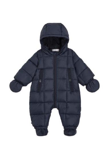 Baby Monotype Tape Ski Suit Outerwear Coveralls Snow-ski Coveralls & S...
