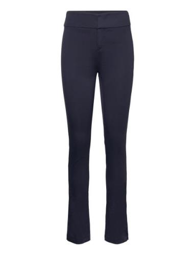 Rosemunde Trousers W/ Slit Marinblå