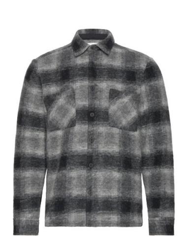 Wax London Whiting Overshirt Grå