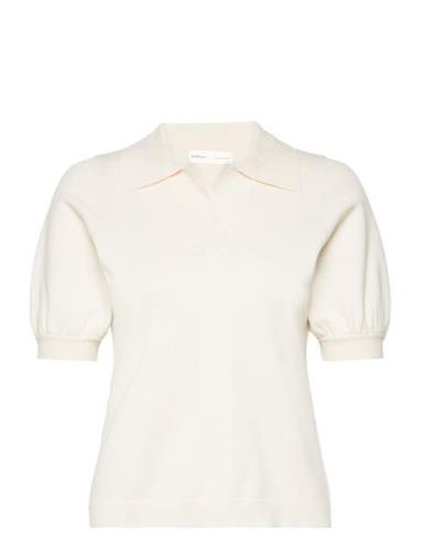 Miriosiw Blouse Tops T-shirts & Tops Polos Cream InWear