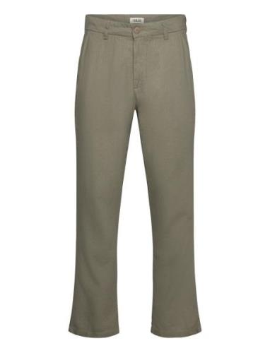 Sdallan Liam Bottoms Trousers Casual Green Solid