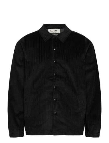 Corduroy Manager's Jacket-Black Designers Overshirts Black Taikan