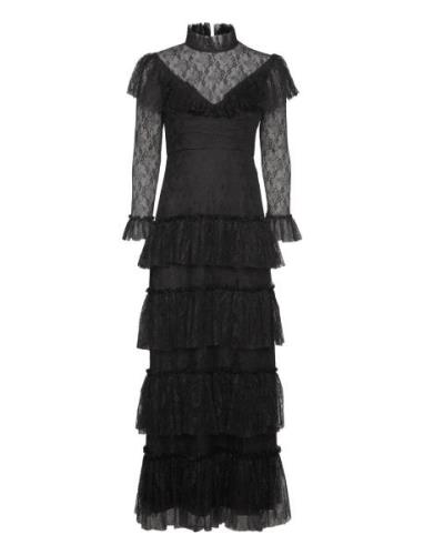 Joelle Lace Maxi Dress Designers Maxi Dress Black Malina