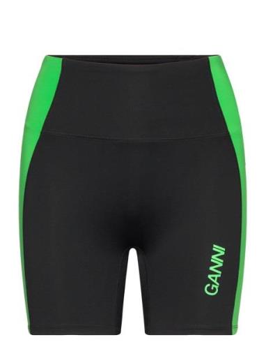 Active Jersey Core Sport Shorts Cycling Shorts Black Ganni