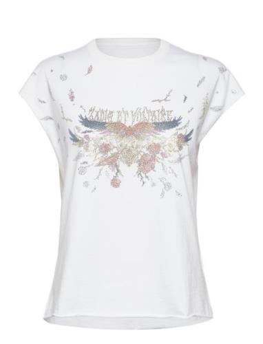 Cecilia Sco Concert Tdm Wings Designers T-shirts & Tops Short-sleeved ...