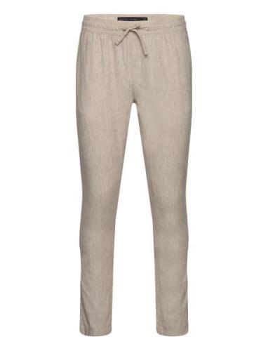 Invitaly Bottoms Trousers Casual Beige INDICODE