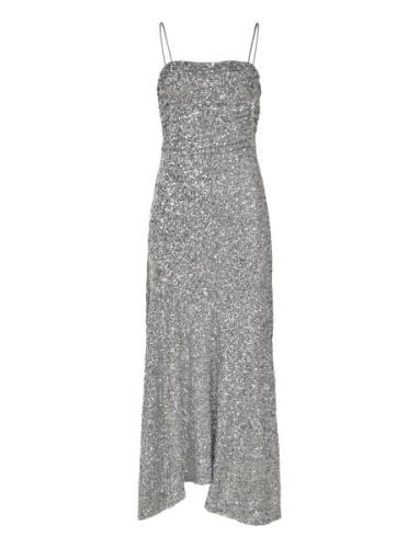 Ganni 3D Sequins Silver