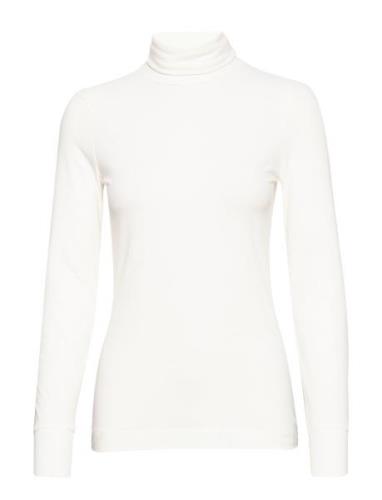 Fondaiw Rollneck Ls Tops T-shirts & Tops Long-sleeved White InWear