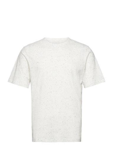 Jjniel Tee Ss Crew Neck Tops T-shirts Short-sleeved White Jack & J S