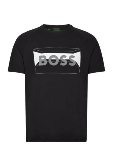 Tee 2 Sport T-shirts Short-sleeved Black BOSS