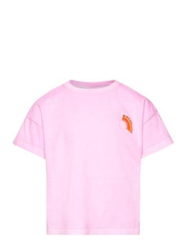Mia Tops T-shirts Short-sleeved Pink TUMBLE 'N DRY