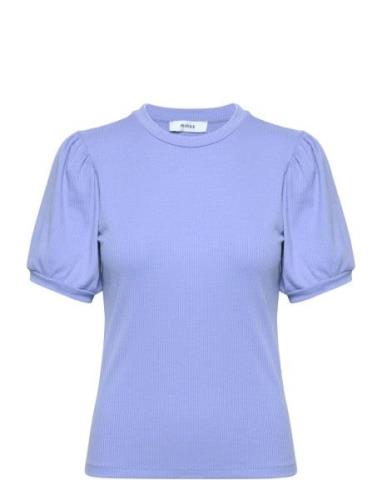 Johanna T-Shirt Tops T-shirts & Tops Short-sleeved Blue Minus