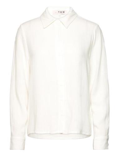 Lerke Shirt Tops Shirts Long-sleeved White A-View
