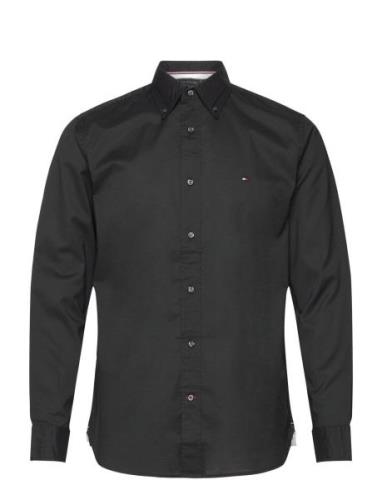 Tommy Hilfiger Core Flex Poplin Rf Shirt Svart