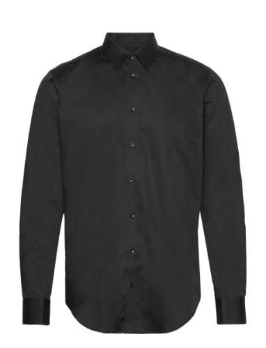 Bosweel Shirts Est. 1937 Slim Fit Mens Shirt Svart