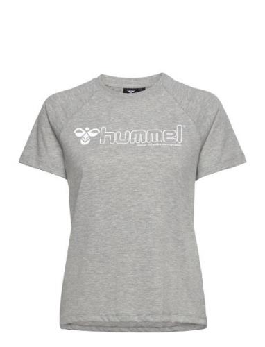 Hmlnoni 2.0 T-Shirt Sport T-shirts & Tops Short-sleeved Grey Hummel