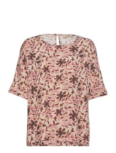 Palma Paris Blouse Tops Blouses Long-sleeved Multi/patterned MOS MOSH