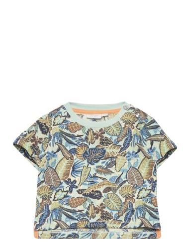 T-Shirt Tops T-shirts Short-sleeved Multi/patterned Noa Noa Miniature