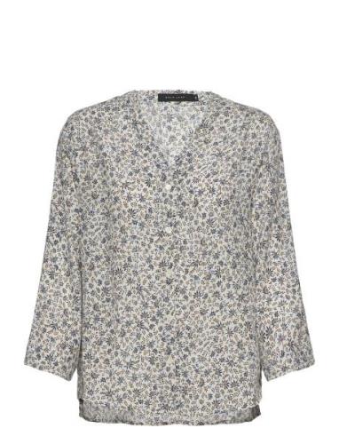 Luma Shirt Tops Blouses Long-sleeved Multi/patterned Naja Lauf