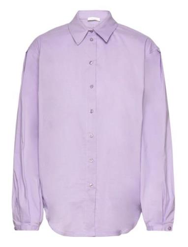 Arkadia Over D Blouse Tops Shirts Long-sleeved Purple Tamaris Apparel