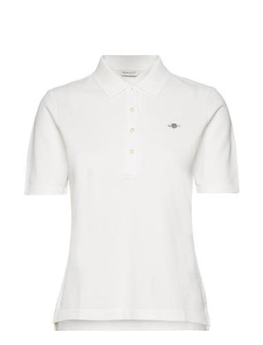 GANT Slim Shield Ss Pique Polo Vit