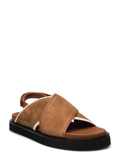 Sandals Platta Sandaler Brown Billi Bi