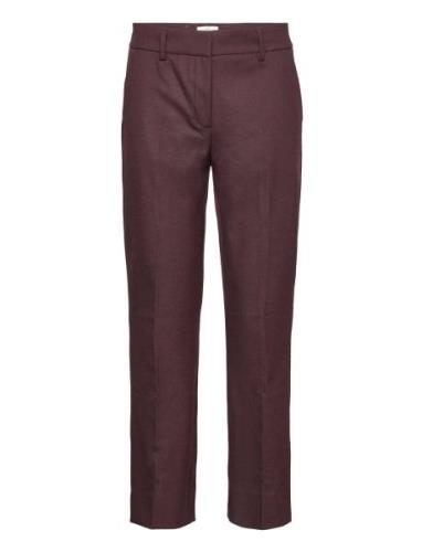 Clara Bottoms Trousers Flared Burgundy FIVEUNITS