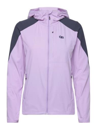 W Ferrosi Hoodie Sport Sport Jackets Purple Outdoor Research