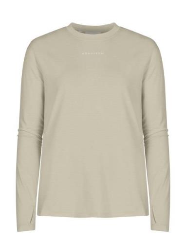 Clara Base Long Sleeve Sport T-shirts & Tops Long-sleeved Beige Röhnis...