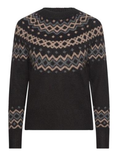 Fqmerla-Pullover Tops Knitwear Jumpers Black FREE/QUENT
