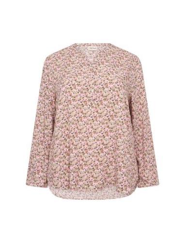 Wa-Catrin Tops Blouses Long-sleeved Pink Wasabiconcept