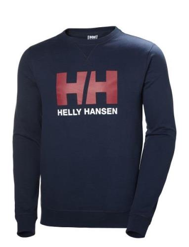 Hh Logo Crew Sweat Sport Sweat-shirts & Hoodies Sweat-shirts Blue Hell...