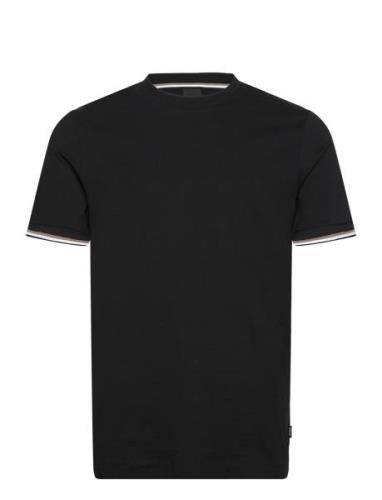 Thompson 04 Tops T-shirts Short-sleeved Black BOSS