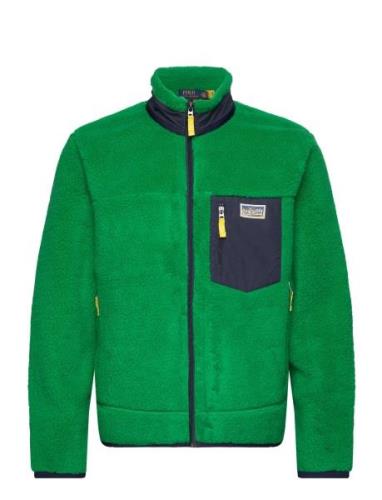 Pile Fleece Jacket Tops Sweat-shirts & Hoodies Fleeces & Midlayers Gre...