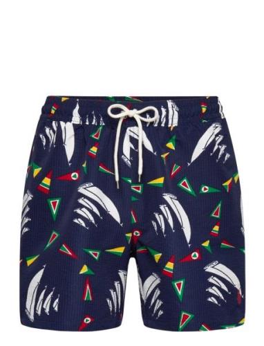 Polo Ralph Lauren 5.75-Inch Traveler Classic Swim Trunk Blå