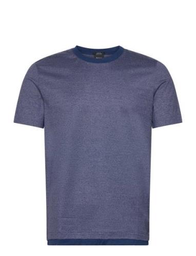 Tessler 111 Tops T-shirts Short-sleeved Navy BOSS