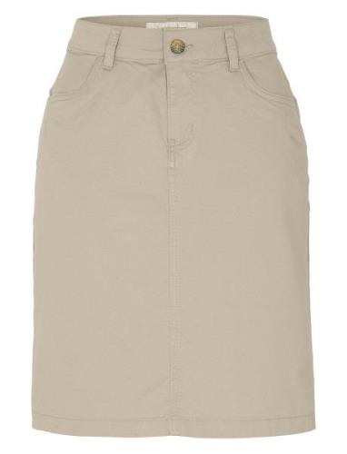 Newhouse Chino Skirt Beige