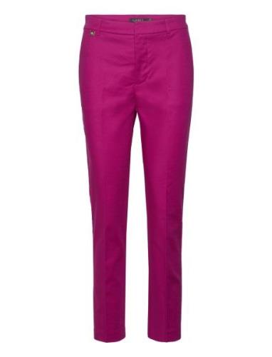 Double-Faced Stretch Cotton Pant Bottoms Trousers Slim Fit Trousers Pi...