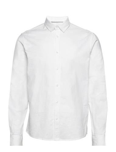 Sdval Sh Tops Shirts Casual White Solid