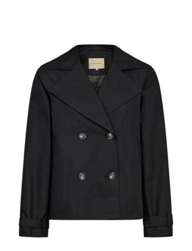 Sc-Amanda Outerwear Jackets Light-summer Jacket Black Soyaconcept