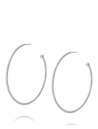 Caroline Svedbom Evita Loop Earrings Silver