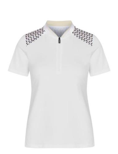 Arya Poloshirt Sport T-shirts & Tops Polos Beige Röhnisch