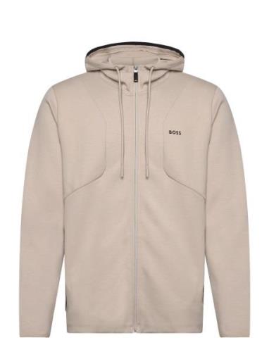 Saggy 1 Sport Sweat-shirts & Hoodies Hoodies Beige BOSS