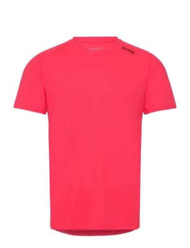 Borg Athletic T-Shirt Sport T-shirts Short-sleeved Red Björn Borg