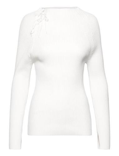 Lr-Agnes Tops Knitwear Jumpers White Levete Room