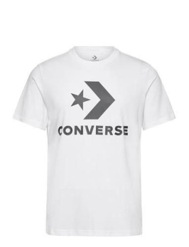 Converse Standard Fit Center Front Large Logo Star Chev Ss Tee Vit