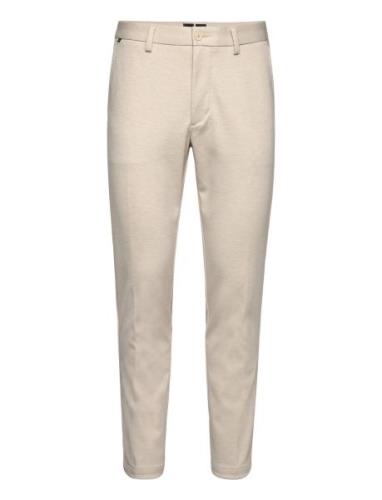 P-Kaiton Bottoms Trousers Casual Beige BOSS